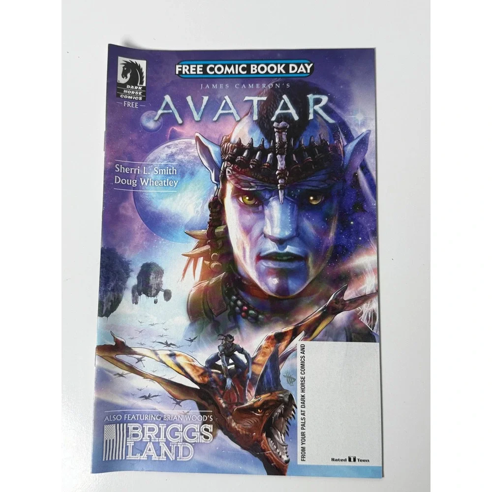Avatar Briggs Land Free Comic Book Day 2017 Dark Horse Comics James Cameron FCBD